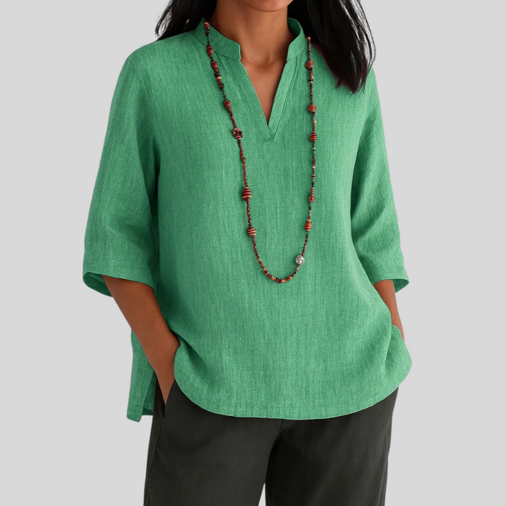 Sienna™ | Relaxed Half Sleeve Blouse