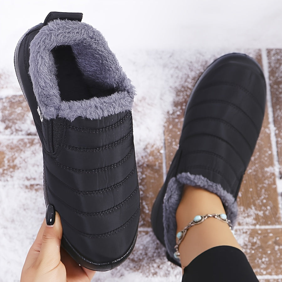 VICTORIA™ | Warm Winter Slip-On Boots