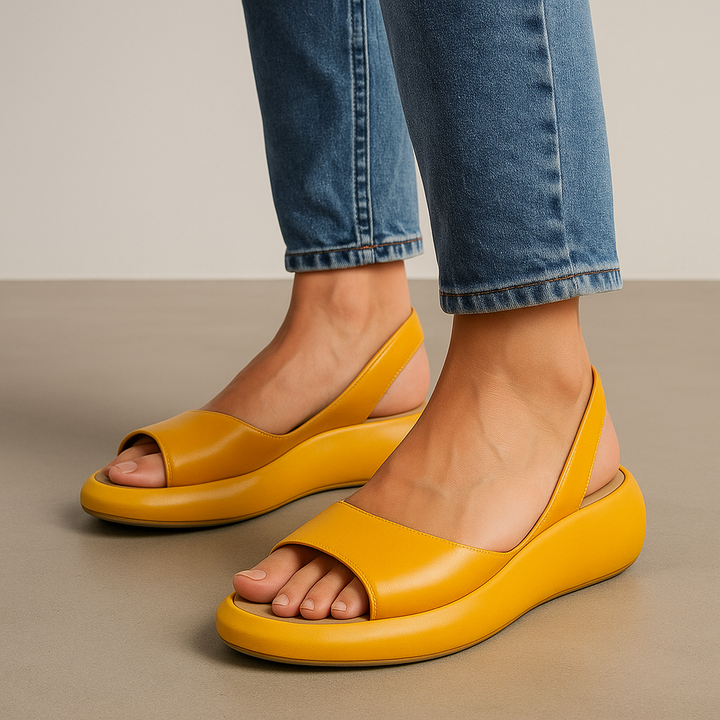 Solea™ | Cushioned Summer Sandals – Effortless Style & All-Day Comfort