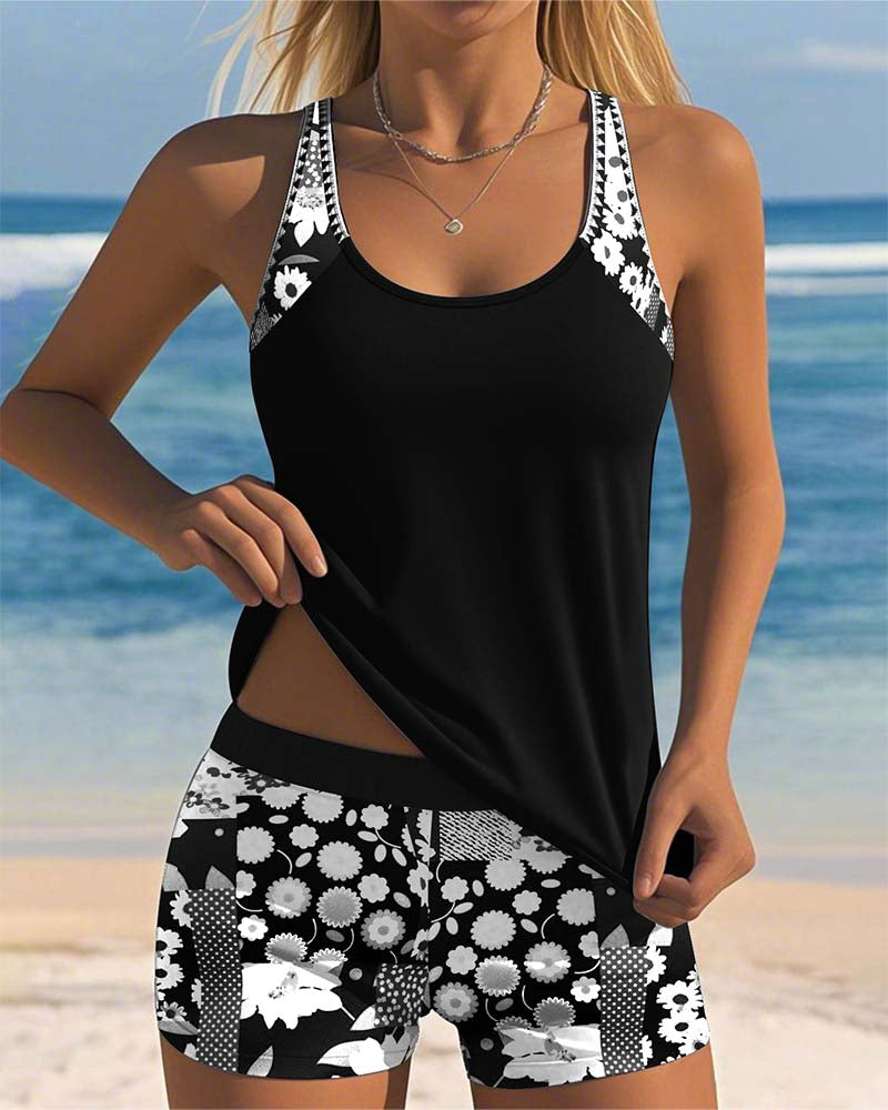 Fionna™ | Two-Piece Floral Swimsuit