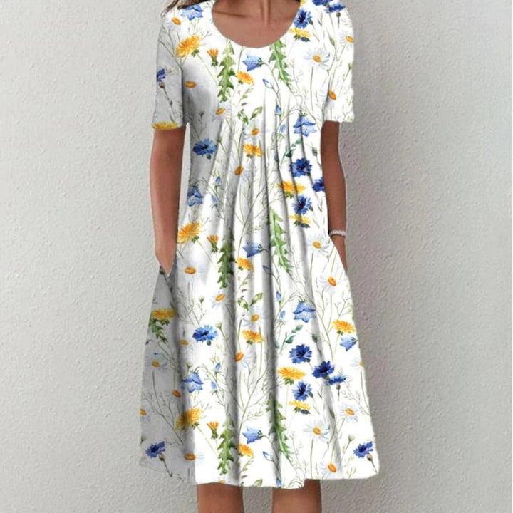 Amélie™ | Printed Everyday Midi Dress