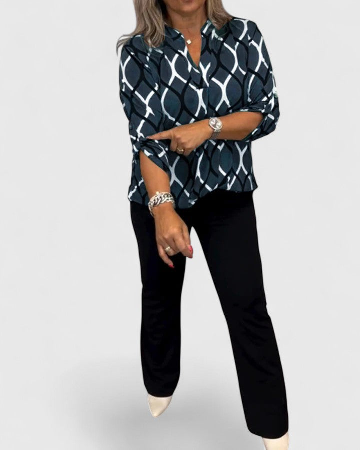 Calindrae™ | Sophisticated Everyday Blouse