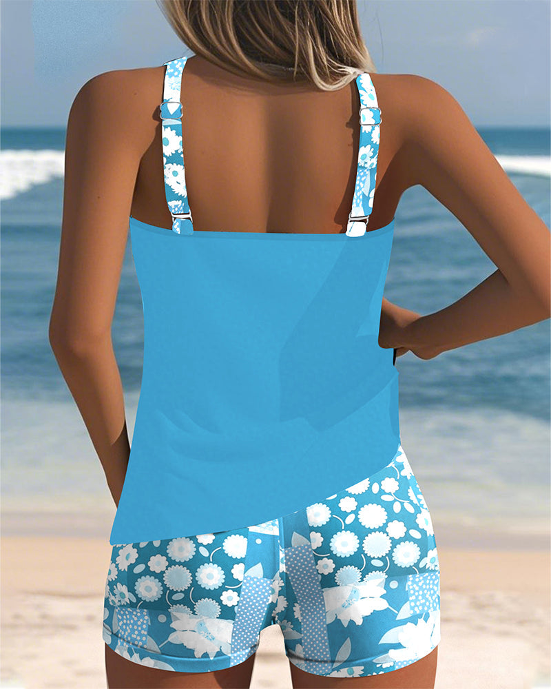 Fionna™ | Two-Piece Floral Swimsuit