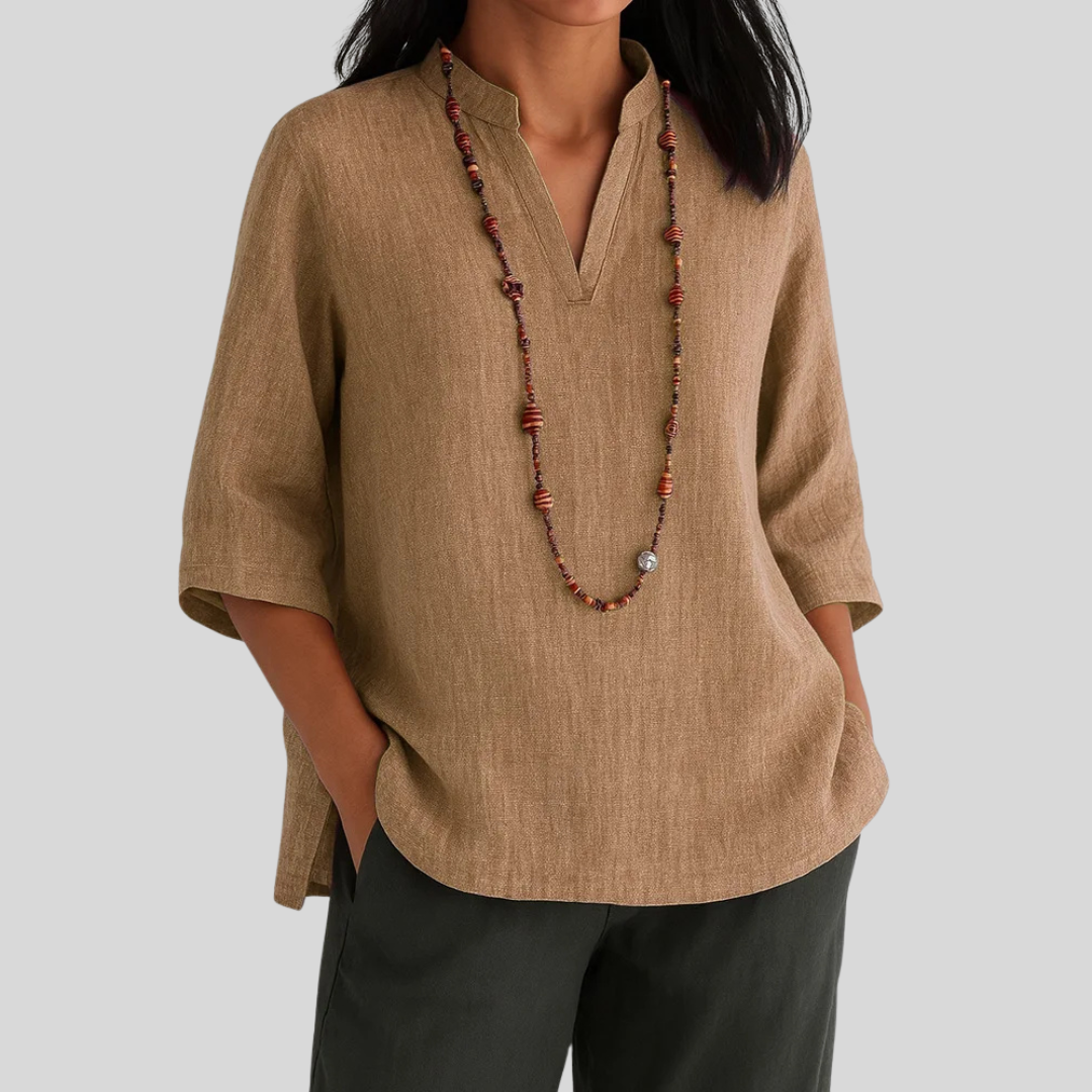 Sienna™ | Relaxed Half Sleeve Blouse