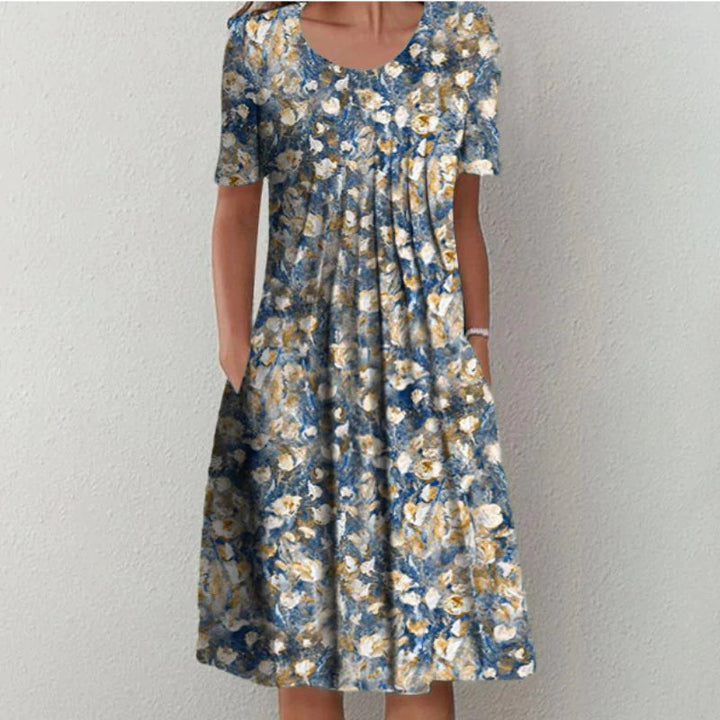 Amélie™ | Printed Everyday Midi Dress