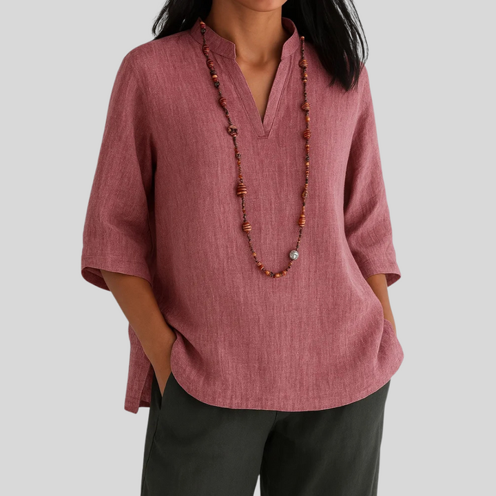 Sienna™ | Relaxed Half Sleeve Blouse