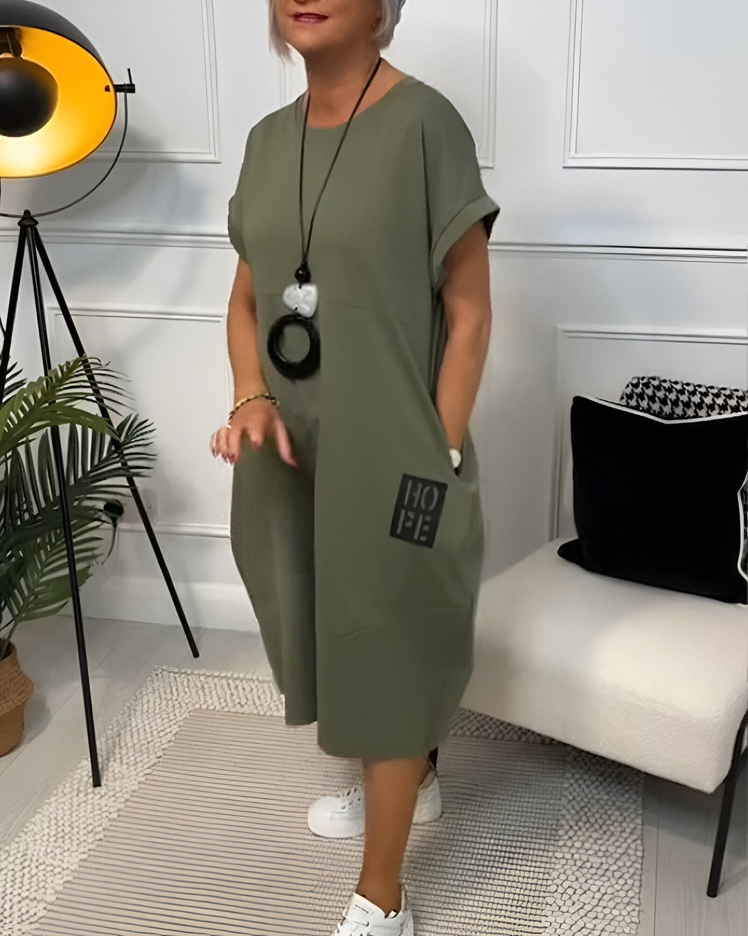 Juliette™ | Casual Comfort Dress with Pocket