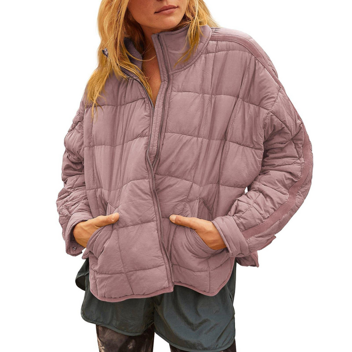 Aprielle™ | Lightweight Compact Zip Puffer Jacket