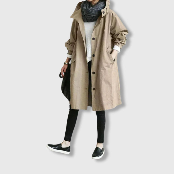 Catrielle™ | Elegant Trench Coat