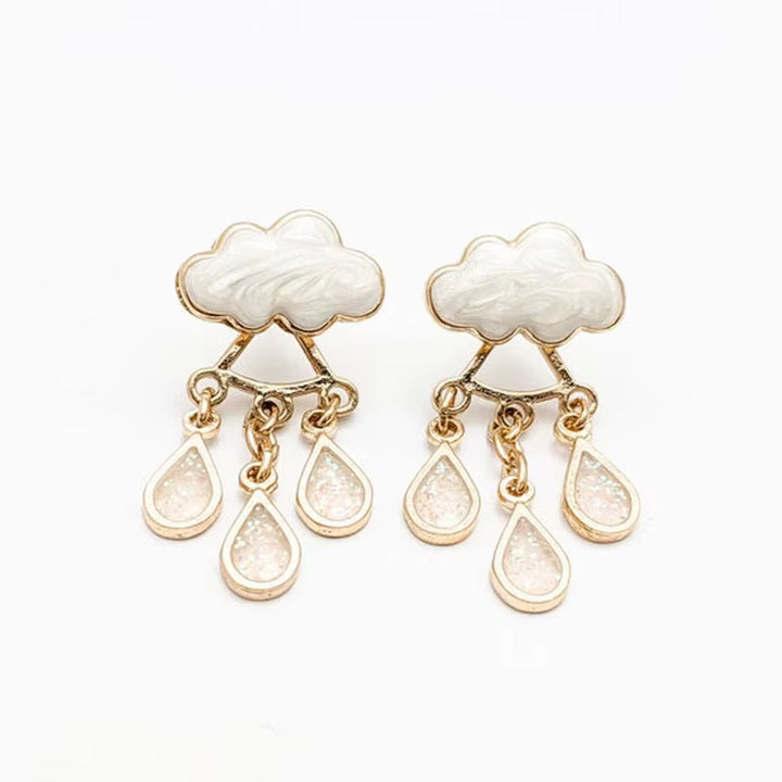 Sunny - Raindrop Pendant Earring