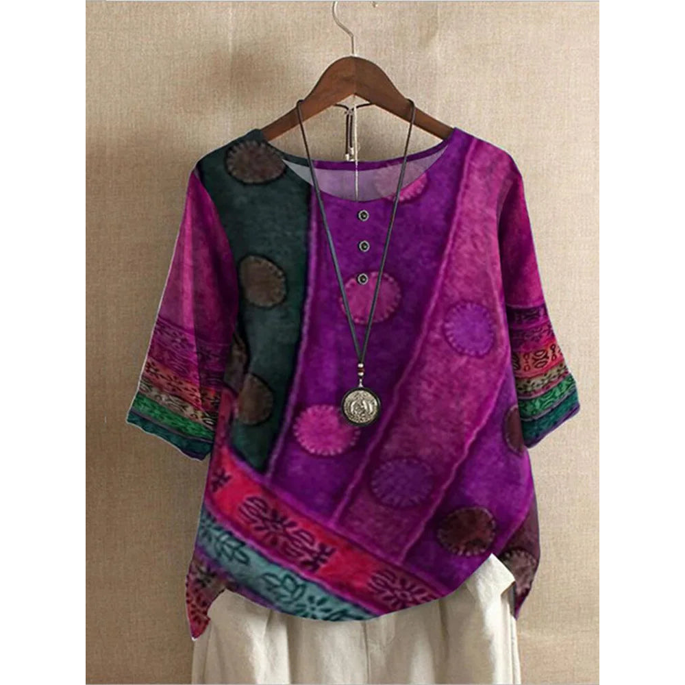 Clarette™ | Comfortable Colorful Top