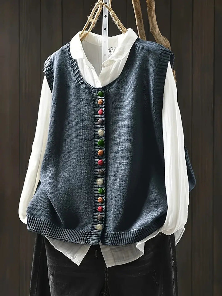 Toriane™ | Sleeveless Knitted Vest