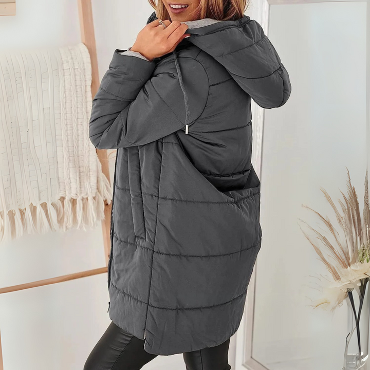 Alayna™ | Casual Hooded Puffer Down Jacket
