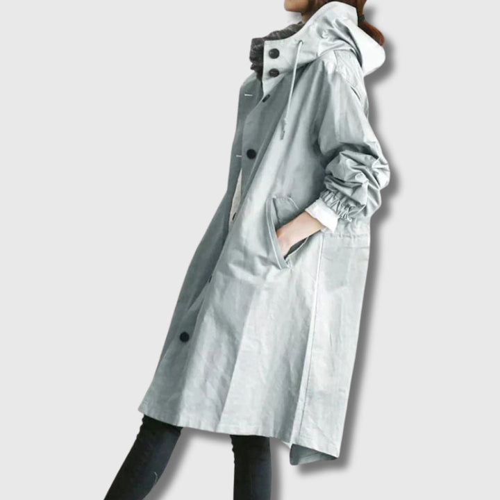 Catrielle™ | Elegant Trench Coat