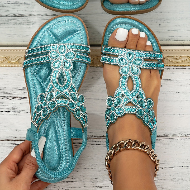 Marielle™ | Elegant Stretchy Strap Sandals