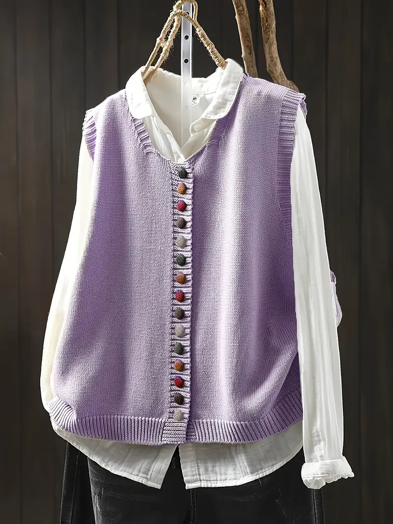 Toriane™ | Sleeveless Knitted Vest
