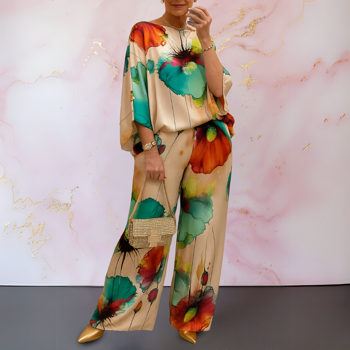 Moniera™ | Satin Two-Piece Women’s Set