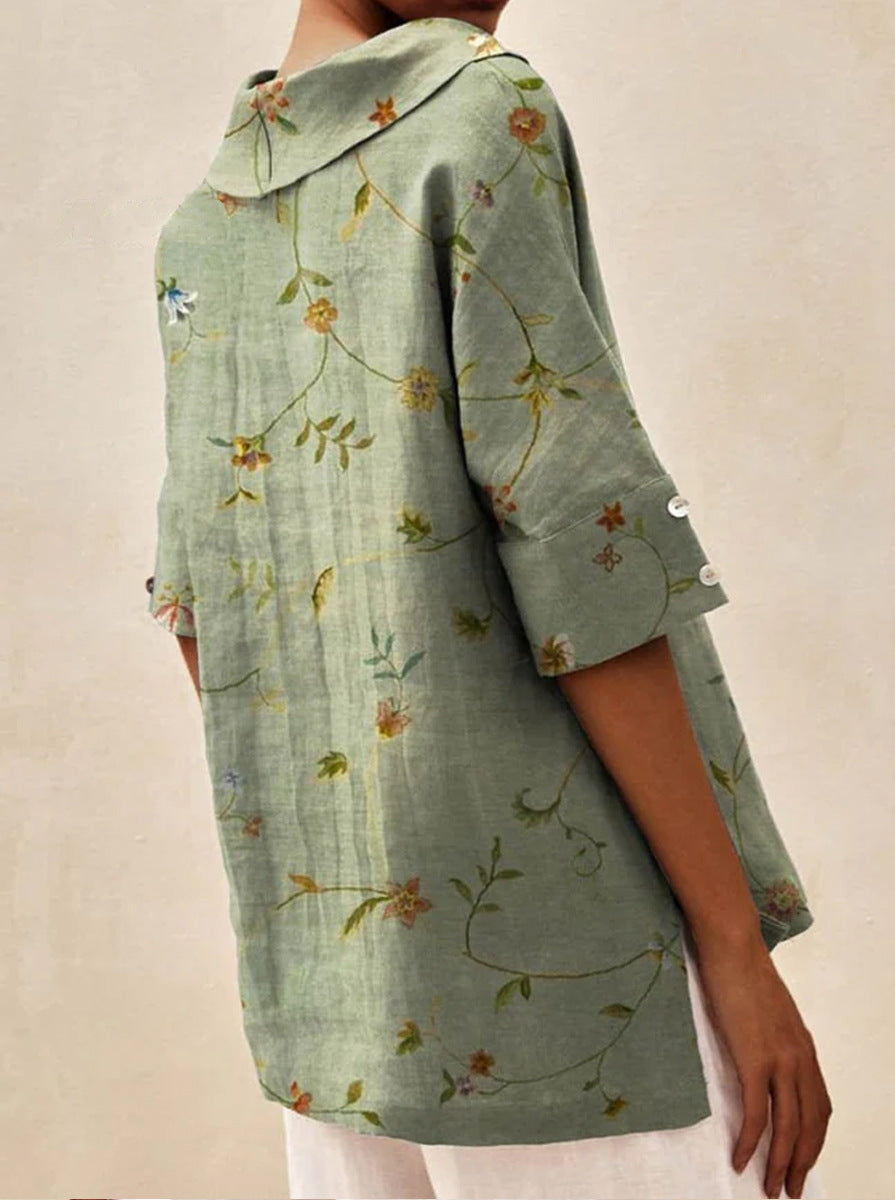 Anabella™ | Elegant V-neck Top