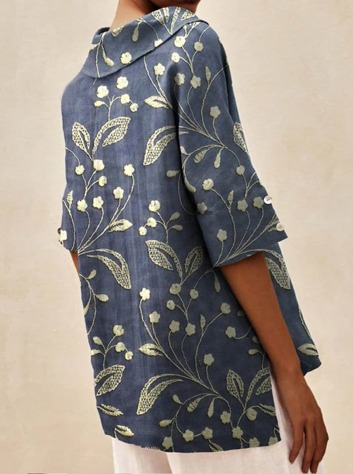 Anabella™ | Elegant V-neck Top