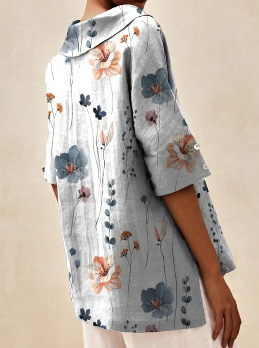 Anabella™ | Elegant V-neck Top