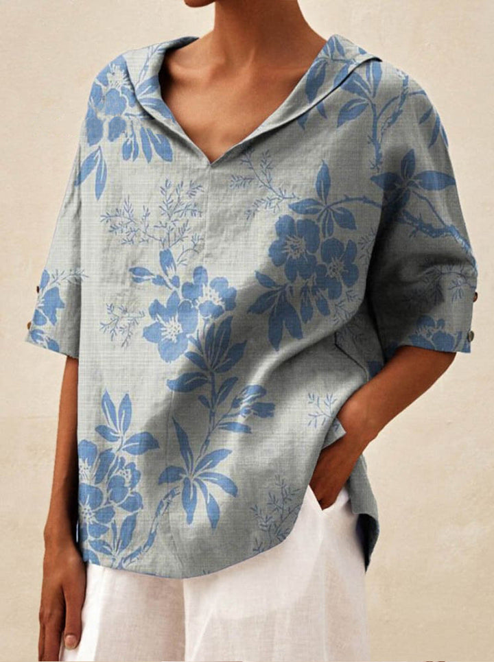 Anabella™ | Elegant V-neck Top