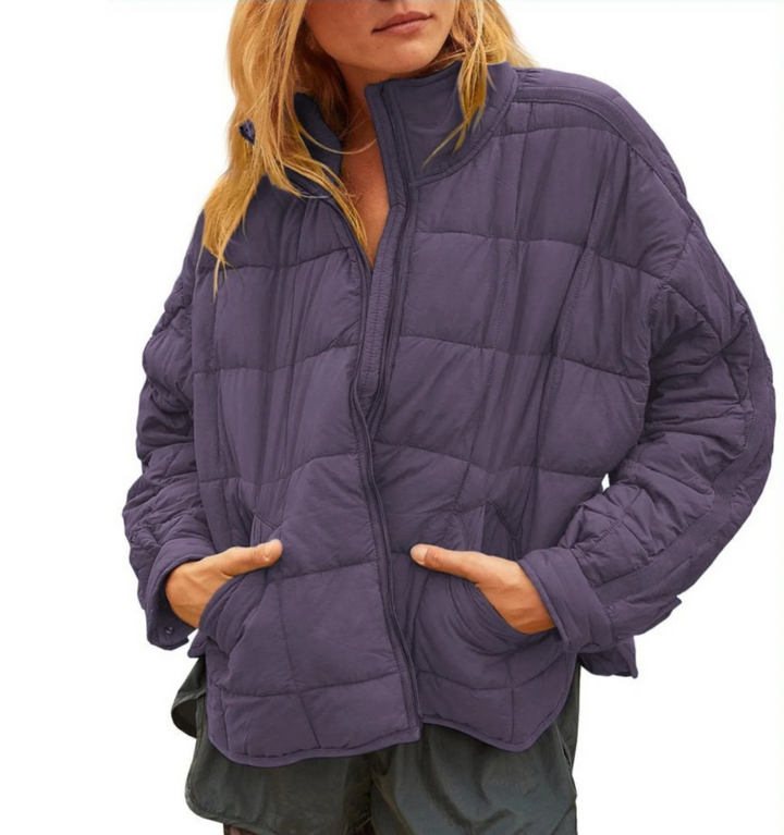 Aprielle™ | Lightweight Compact Zip Puffer Jacket