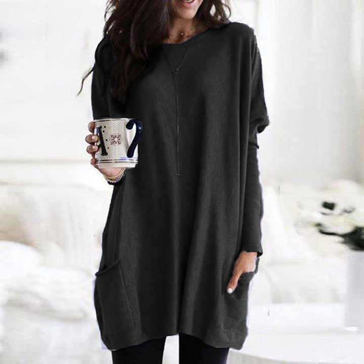 Maisira™ | Relaxed Pocket Tunic with Elegant Tummy Coverage