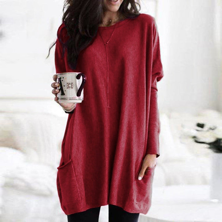 Maisira™ | Relaxed Pocket Tunic with Elegant Tummy Coverage