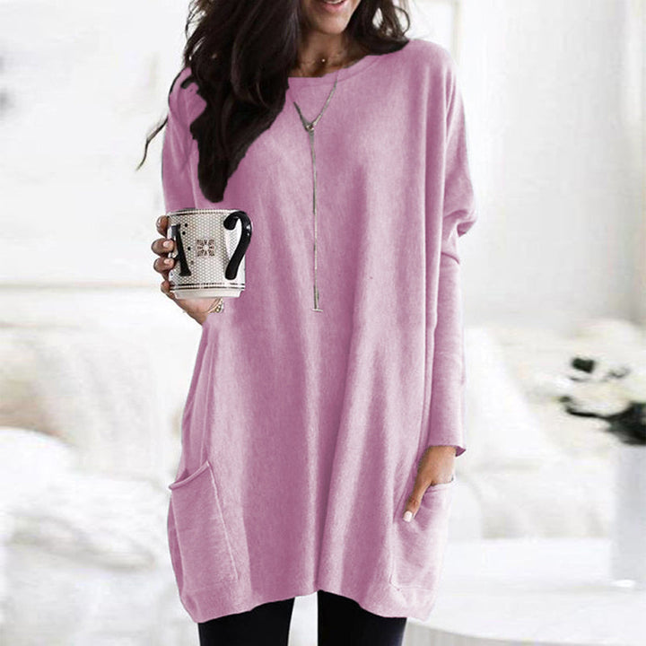 Maisira™ | Relaxed Pocket Tunic with Elegant Tummy Coverage
