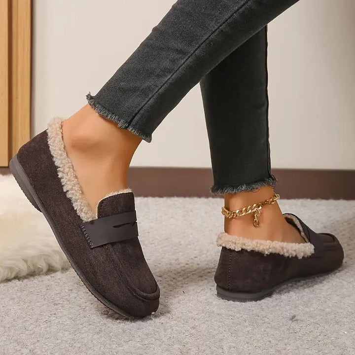 Arielle™ | Cozy Fur Loafers