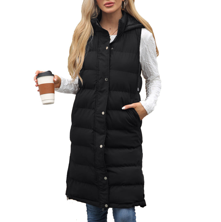 Kutsara™ | Casual Sleeveless Hooded Long Vest