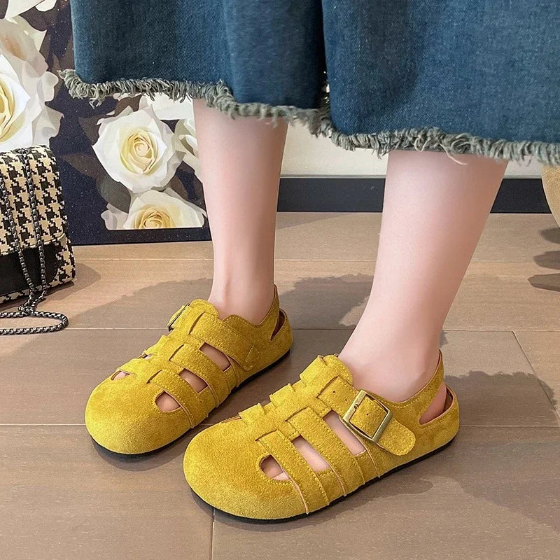 Baotou™ | Orthopedic Summer Sandals – Versatile Woven Fishbone Shoes