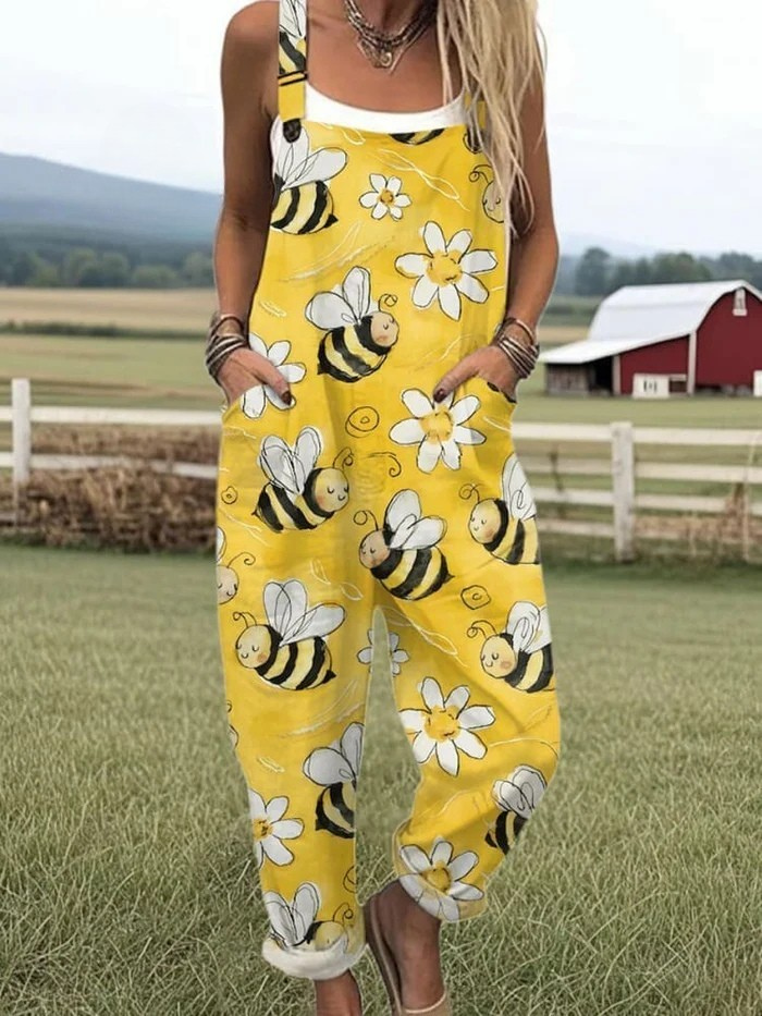 Maribelle™ | Vintage Wide-Leg Jumpsuit