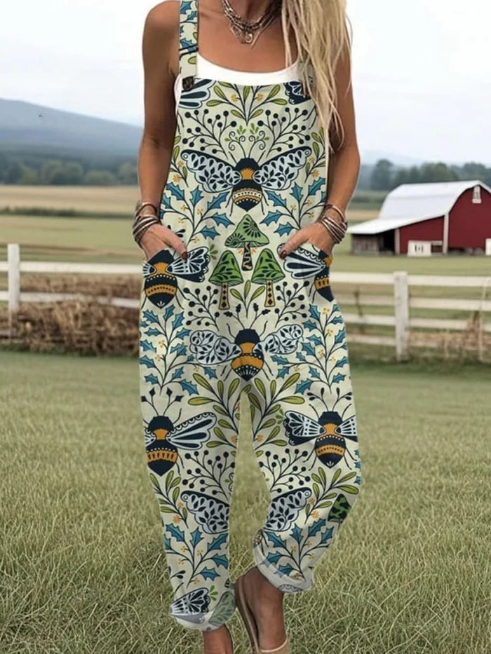Maribelle™ | Vintage Wide-Leg Jumpsuit