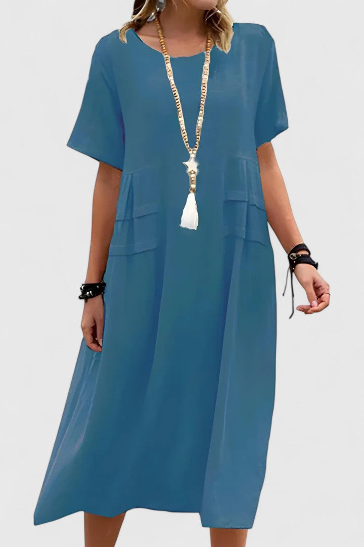 Kristelle™ | Elegant Midi Dress