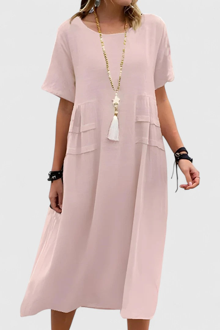 Kristelle™ | Elegant Midi Dress