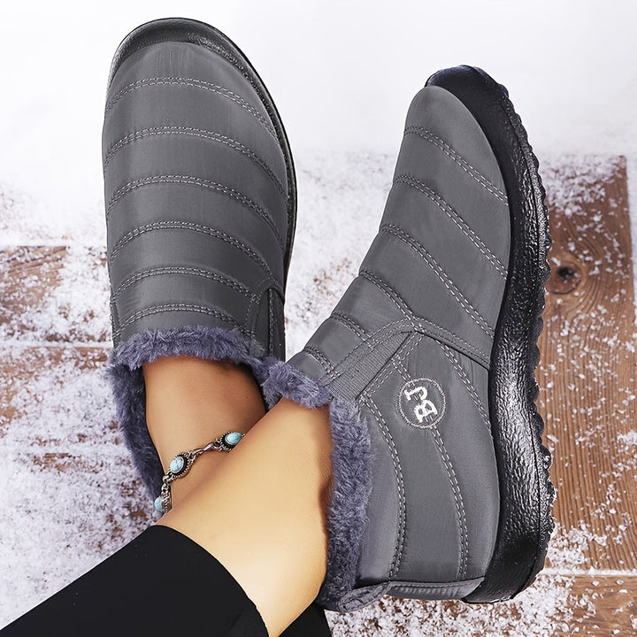 VICTORIA™ | Warm Winter Slip-On Boots