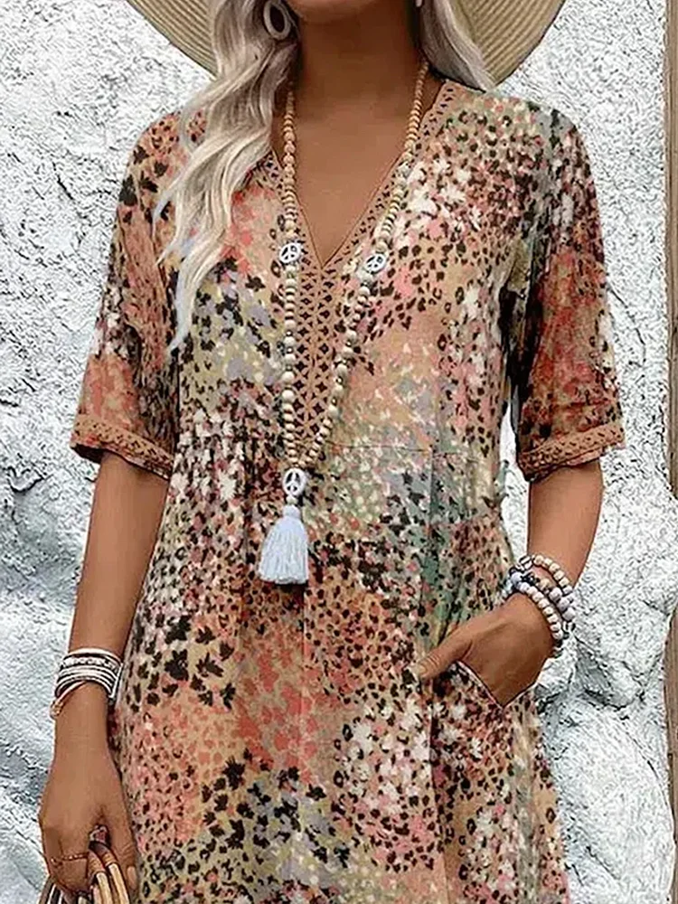 Marilune™ – Vibrant Everyday Midi with Pockets