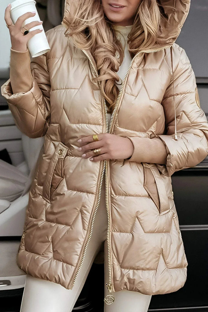 Nolwena™ | Elegant Winter Coat with Hood and Padding