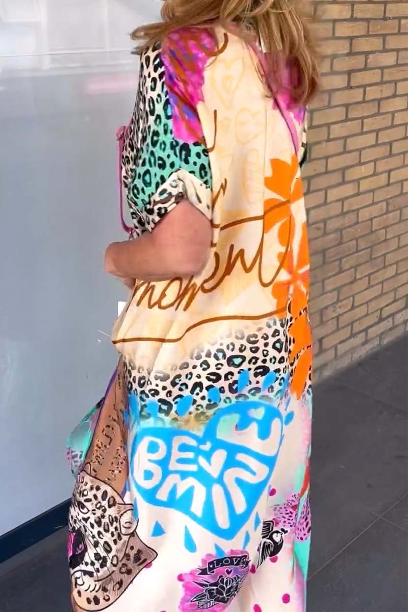 Ariana™ | Relaxed Fit Leopard Print Dress