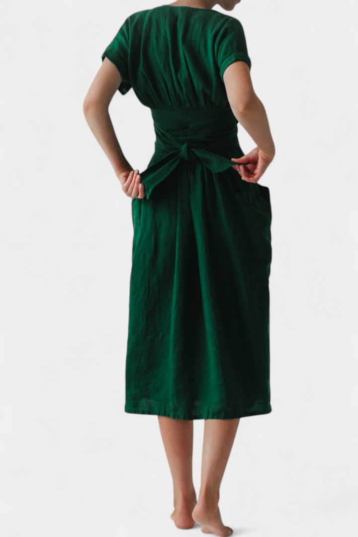 Aurila™ | Casual V-Neck Dress