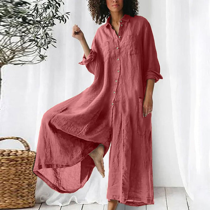 Maja - Serenity Playsuit in Linen