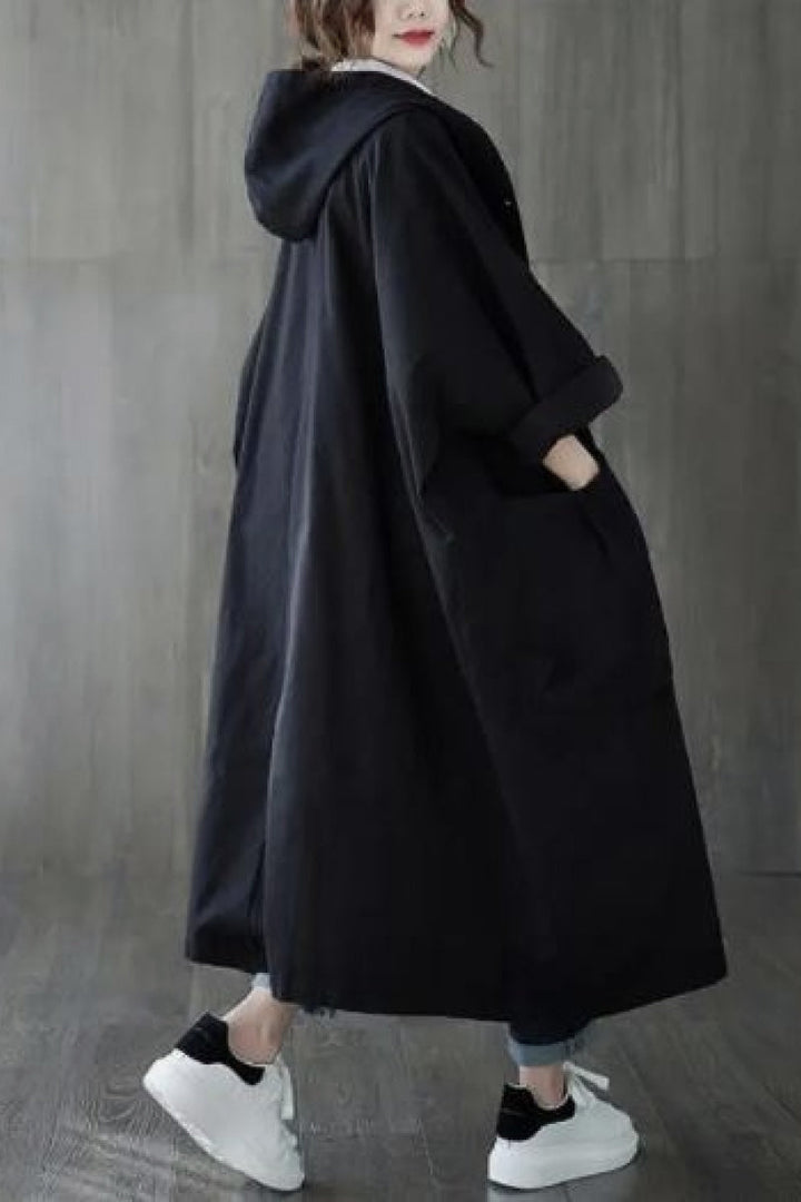 Annelore™ | Oversized Water-Resistant Windbreaker Jacket