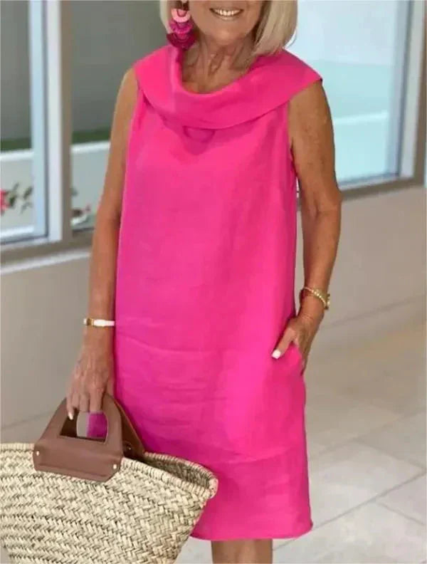 Sienna™ | Cotton Linen Fashion Dress