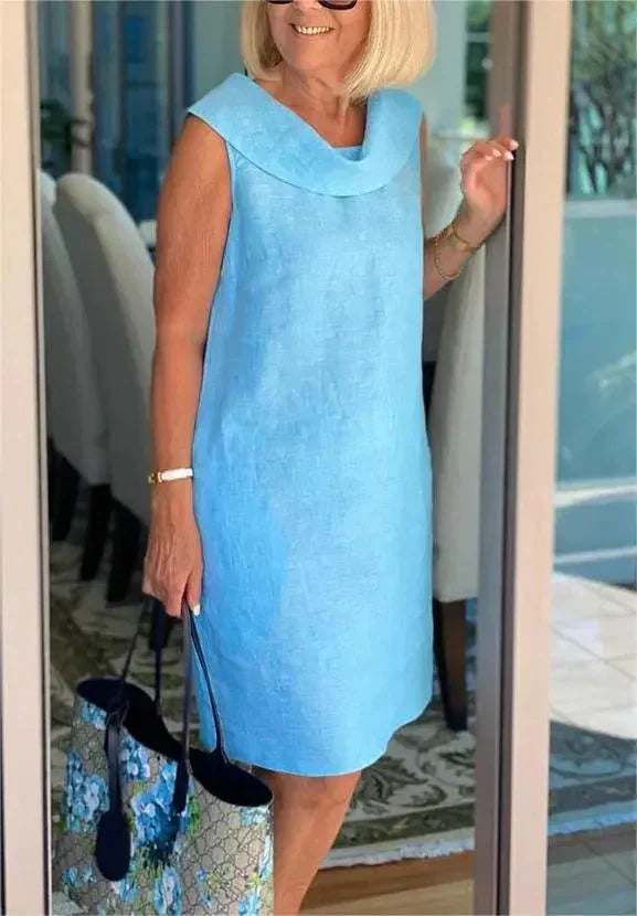 Sienna™ | Cotton Linen Fashion Dress