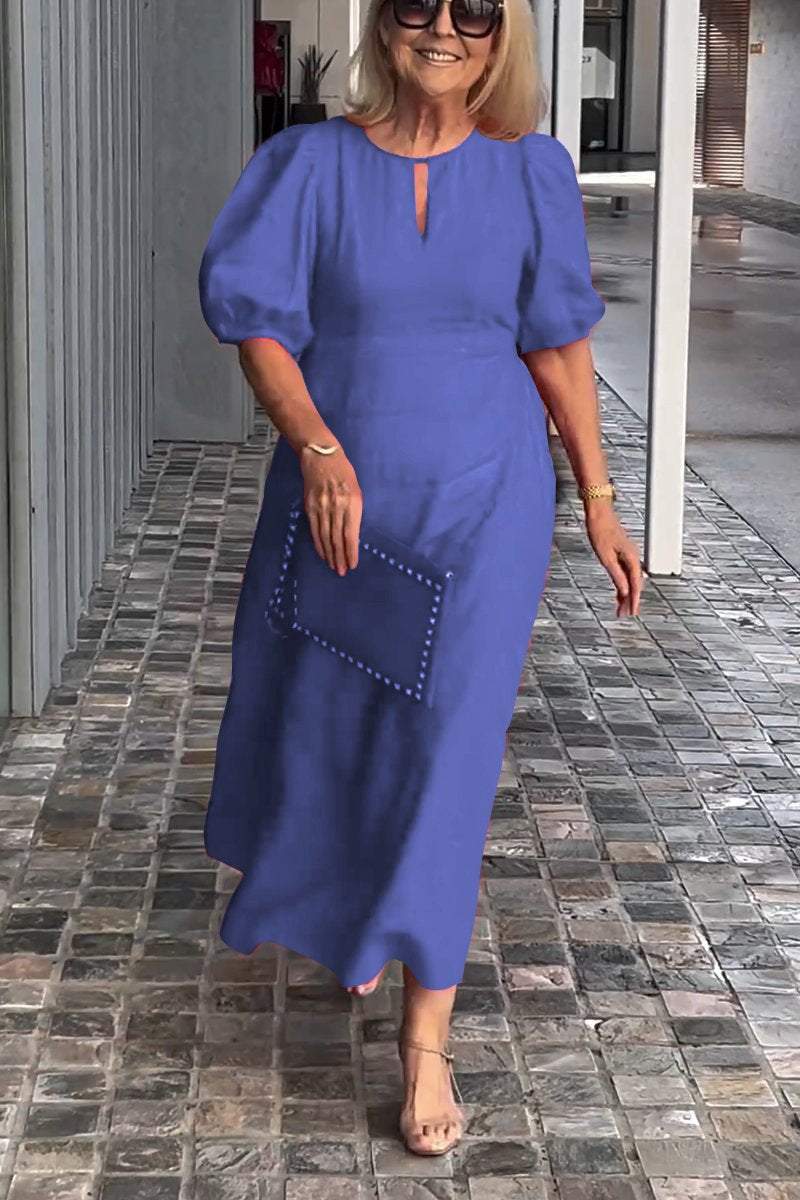 Noelia™ | Puff Elegant Timeless Dress