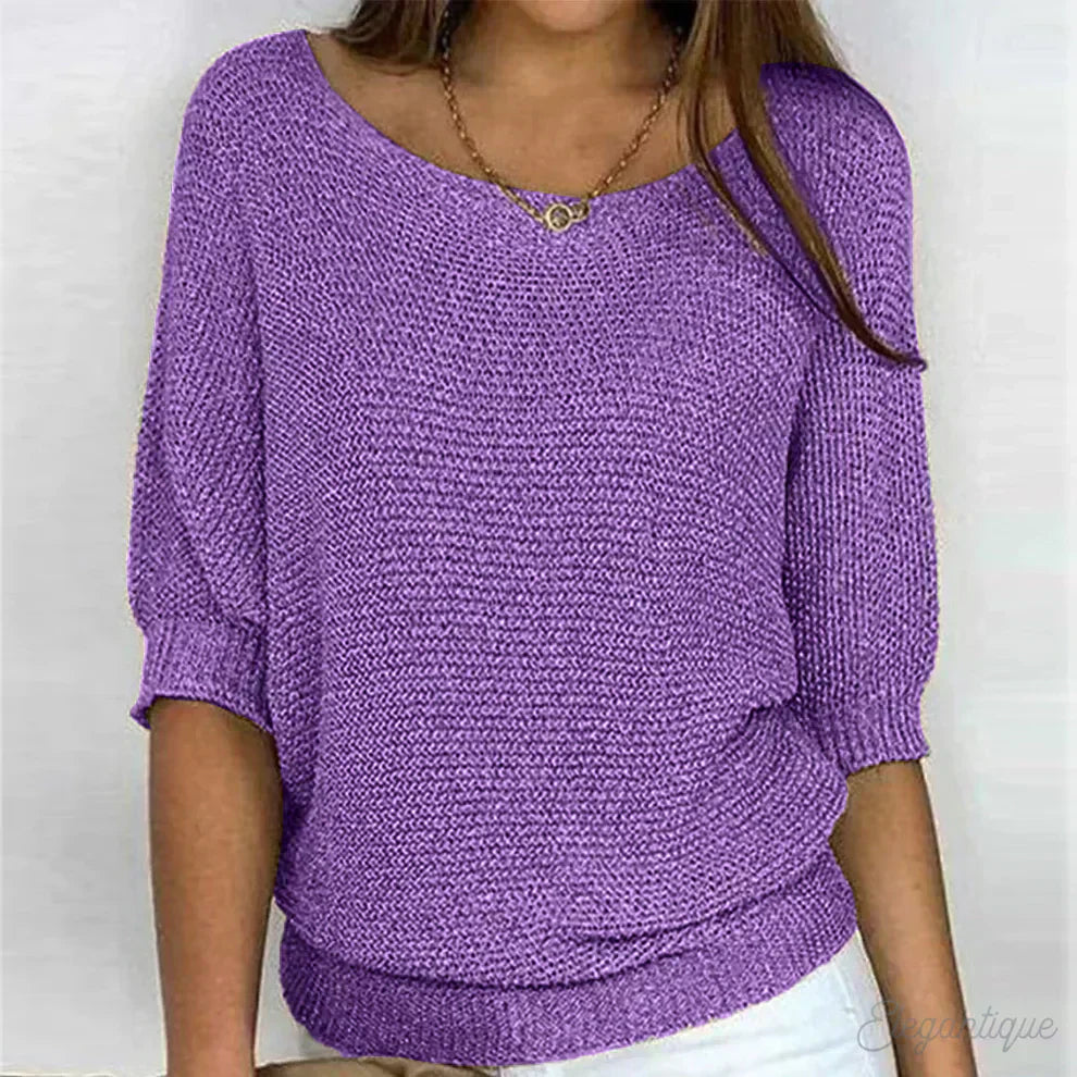 Lila™ | Relaxed Knit Top
