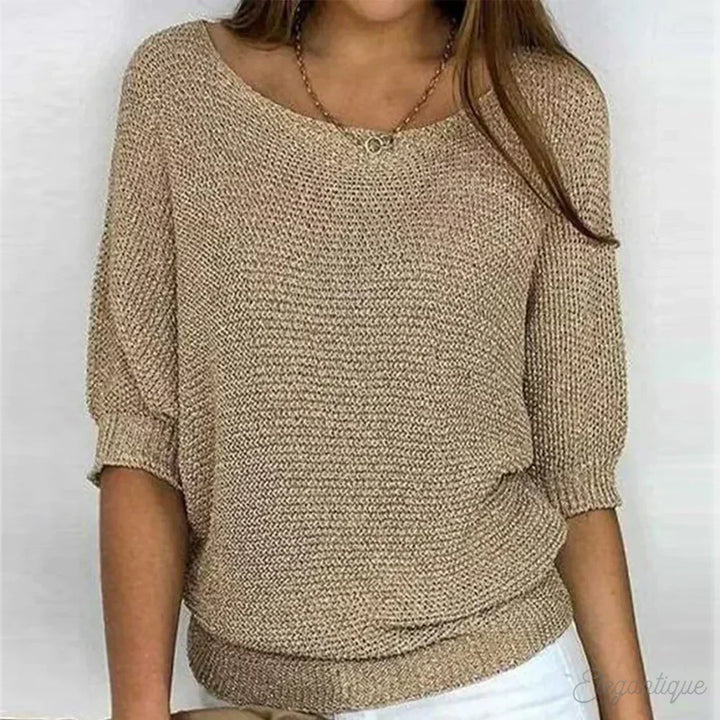Lila™ | Relaxed Knit Top